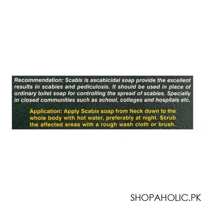 Scabix Soap For For Scabies & Pediculosis, 70g - Image 4