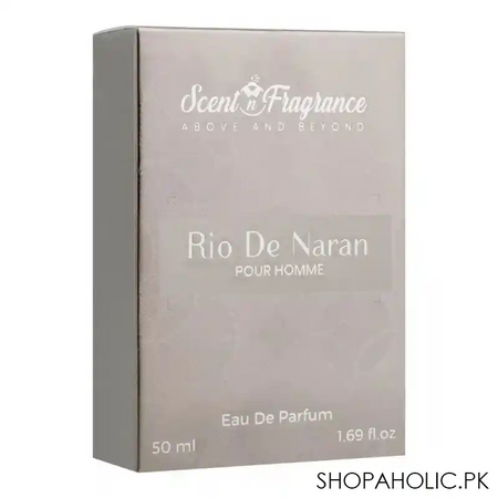scent n fragrance rio de naran pour homme eau de parfum, for men, 50ml main image