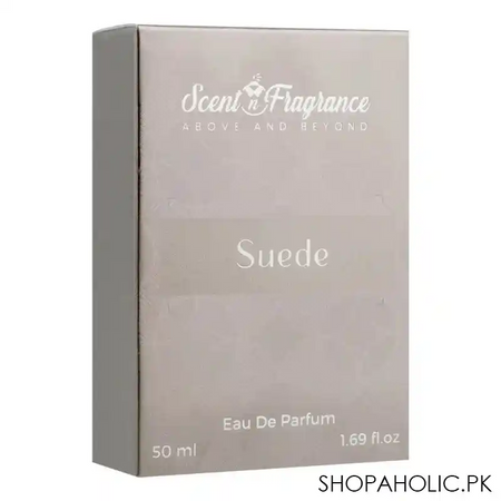scent n fragrance suede eau de parfum, for men & women, 50ml main image