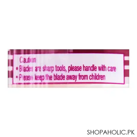 schick exacta 2 women sensitive aloe & vitamin e disposable razor, 5+2 pack, pink/red image4