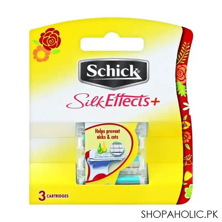 schick silk effects + cartridges, 3 pack main image