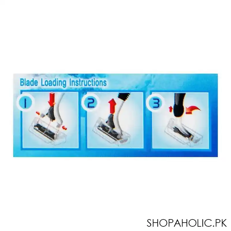 schick xtreme 3 sub zero cool the burn cartridges, 4 pack image3