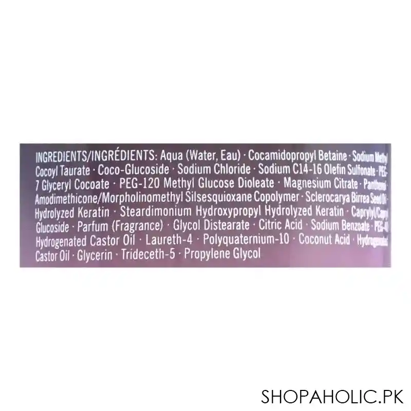 schwarzkopf bc bonacure hair therapy fibre force fortifying shampoo, for over processed hair, 200ml image3