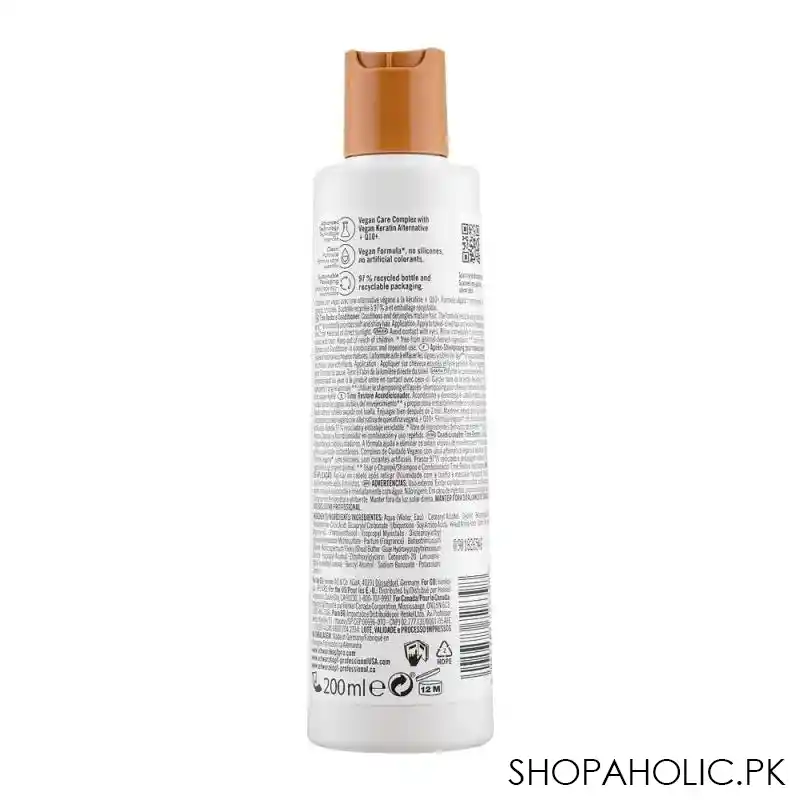 schwarzkopf bc bonacure q10 + clean performance time restore conditioner, for mature & fragile hair, 200ml image2