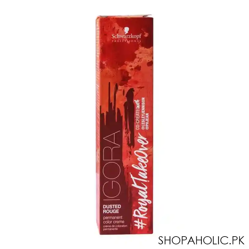 schwarzkopf igora dusted rouge hair colour, 8 849 light blonde red beige violet image2
