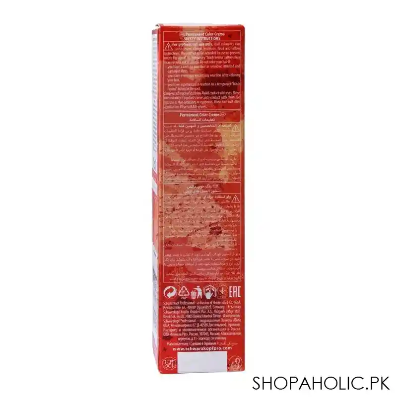 schwarzkopf igora dusted rouge hair colour, 8 849 light blonde red beige violet image4