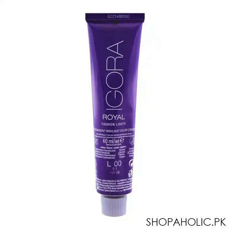 schwarzkopf igora, l 00 natural extra, royal fashion light hair color main image