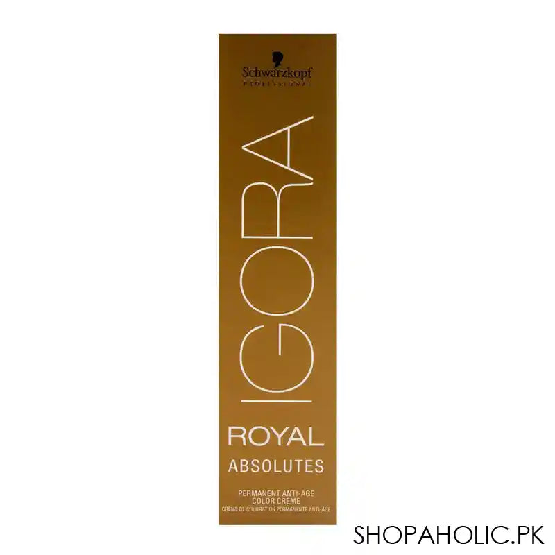 Schwarzkopf Igora Royal Absolutes Age Blend Hair Color 8-140 Light Blonde Cendre Beige - Main Image