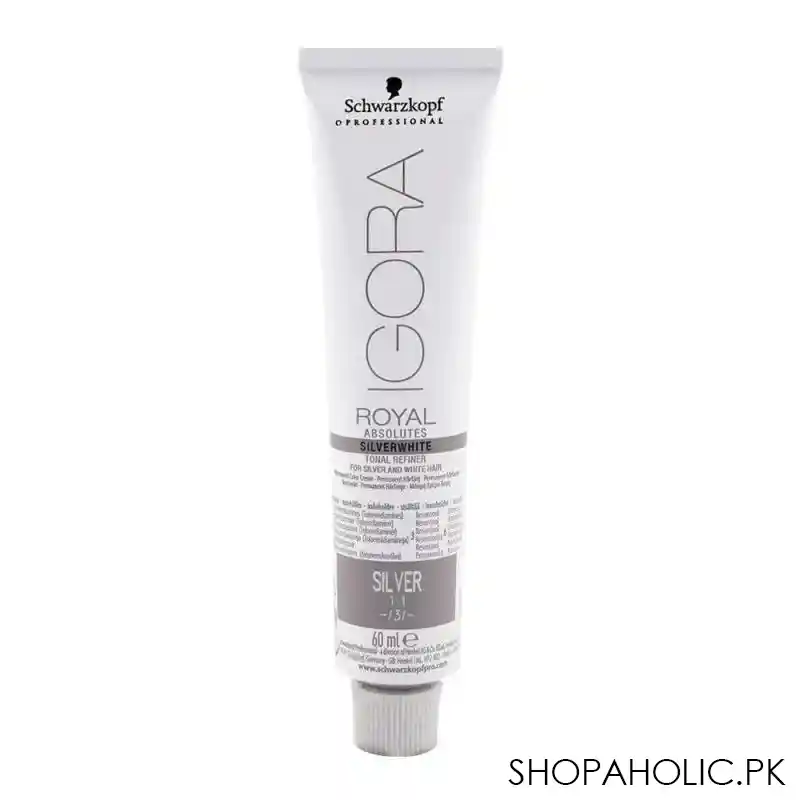 schwarzkopf igora royal absolutes silver white hair color silver main image
