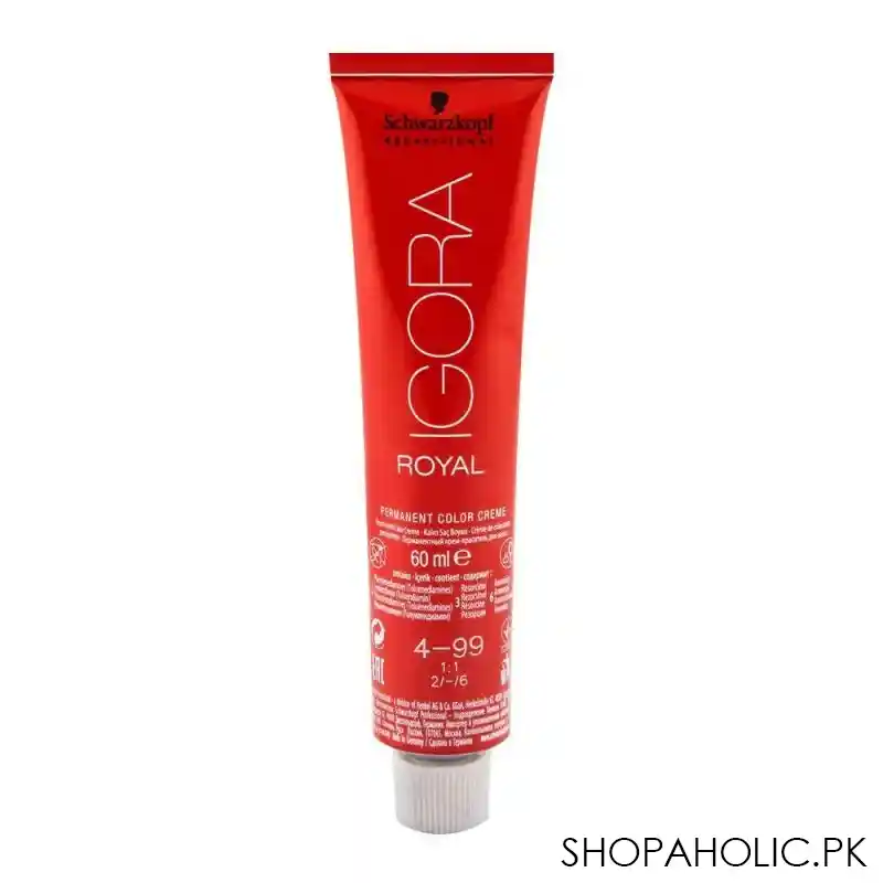 schwarzkopf igora royal hair color 4 99 medium brown voilet extra main image
