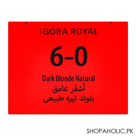 Schwarzkopf Igora Royal Hair Color, 6-0 Dark Blonde - Image 6