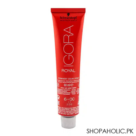 Schwarzkopf Igora Royal Hair Color 6-00 Dark Blonde Natural Extra - Image 2