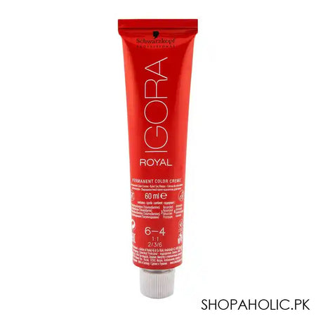 Schwarzkopf Igora Royal Hair Color 6-4 Dark Blonde Beige - Main Image