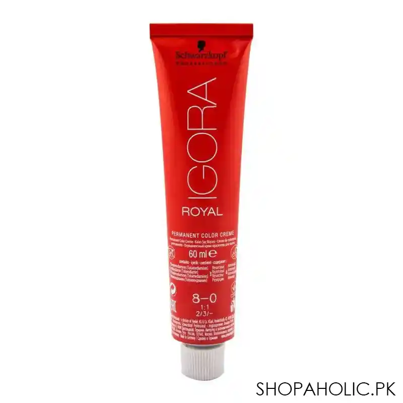schwarzkopf igora royal hair color 8 0 light blonde main image