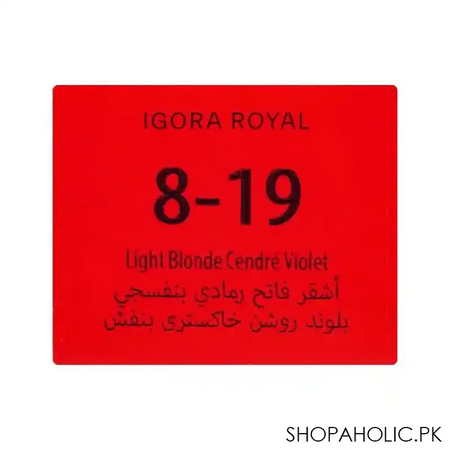 schwarzkopf igora royal hair color, 8 19, light blonde cendre violet image5