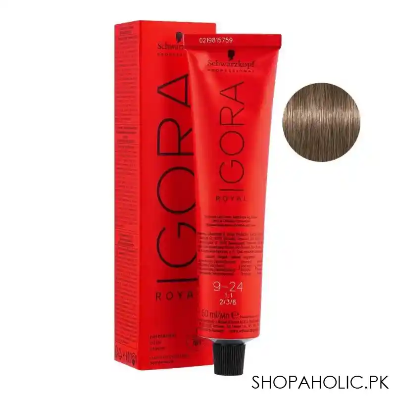 schwarzkopf igora royal hair color, 8 19, light blonde cendre violet main image
