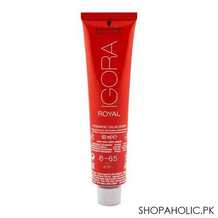 schwarzkopf igora royal hair color 8 65 light blonde chocolate gold main image