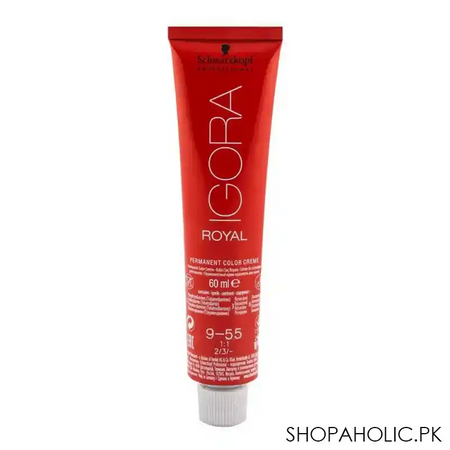 schwarzkopf igora royal hair color 9 55 extra light blonde gold extra main image
