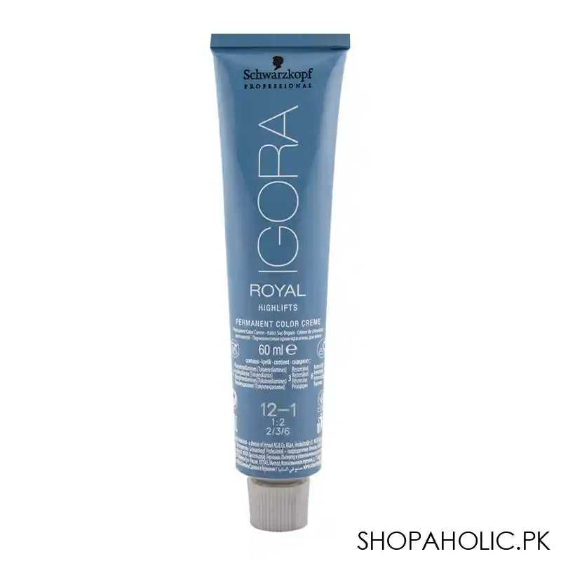 Schwarzkopf Igora Royal Highlifts Hair Color 12-1 Special Blonde Cendre - Main Image