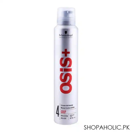 schwarzkopf osis grip extreme hold mousse 200ml main image