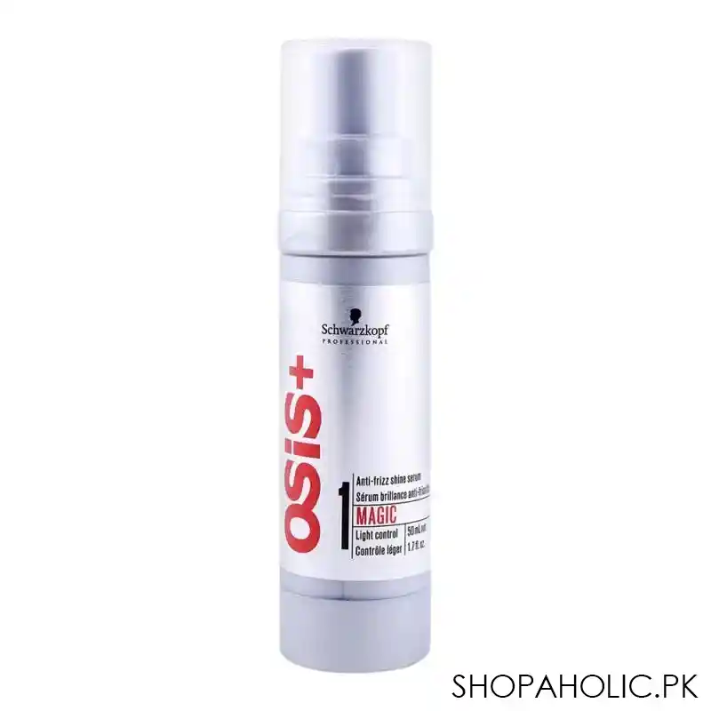 schwarzkopf osis magic anti frizz gloss serum 50ml main image