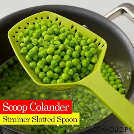 scoop colander strainer slotted spoon main image