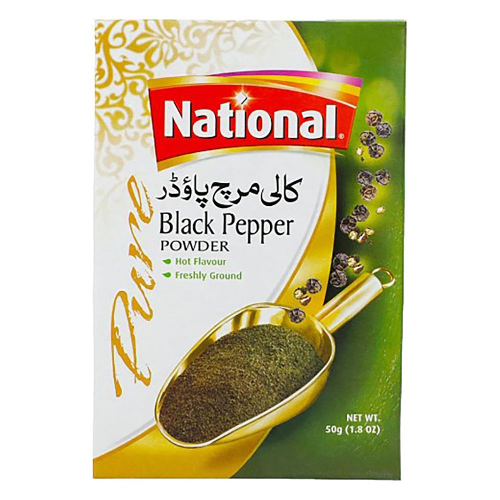 National Black Pepper Powder, 50g - Main Image