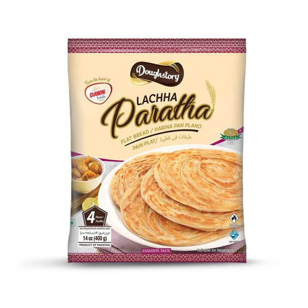Dawn Doughstory Lachha Paratha 4-Pack, 400g - Main Image
