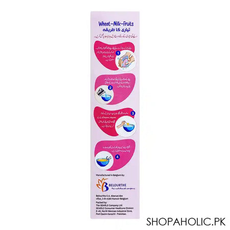 Searle Prep-Up Baby Cereal Wheat Milk & Fruits 175gm - Image 6
