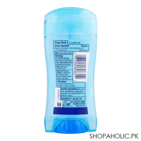 secret out last sweat & odor ph balancing minerals unscented 48h clear gel deodorant, for women, 73g image2