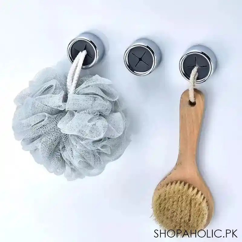 self adhesive round towel holder image2