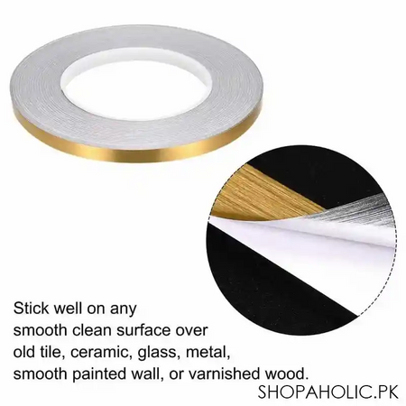 self adhesive tile sticker tape for floor and wall (50 meters) image6