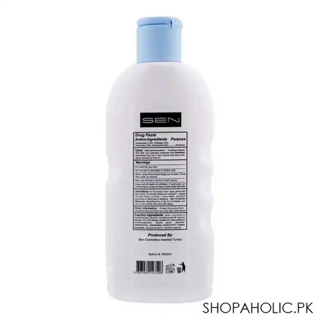 sen oil free spf 70 sunblock, 200ml image2
