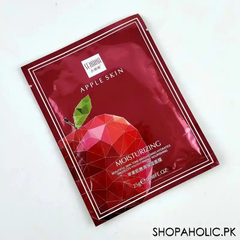 senana apple skin moisturizing face mask main image