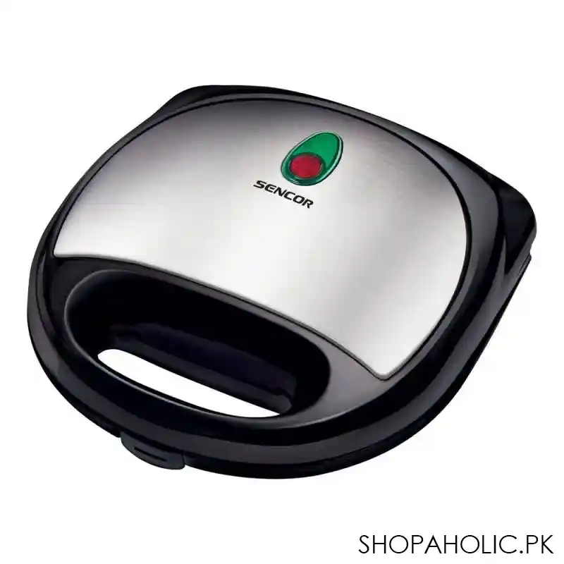 sencor sandwich maker, ssm 4300ss, 4 section sandwich maker, non stick coating, 700w main image