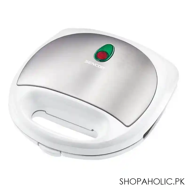 sencor sandwich maker, ssm 4310wh, 4 section sandwich maker, non stick coating, 700w main image