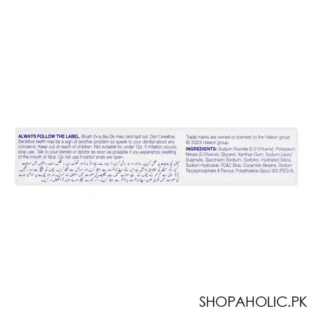Sensodyne Deep Clean Toothpaste, 70g - Image 3