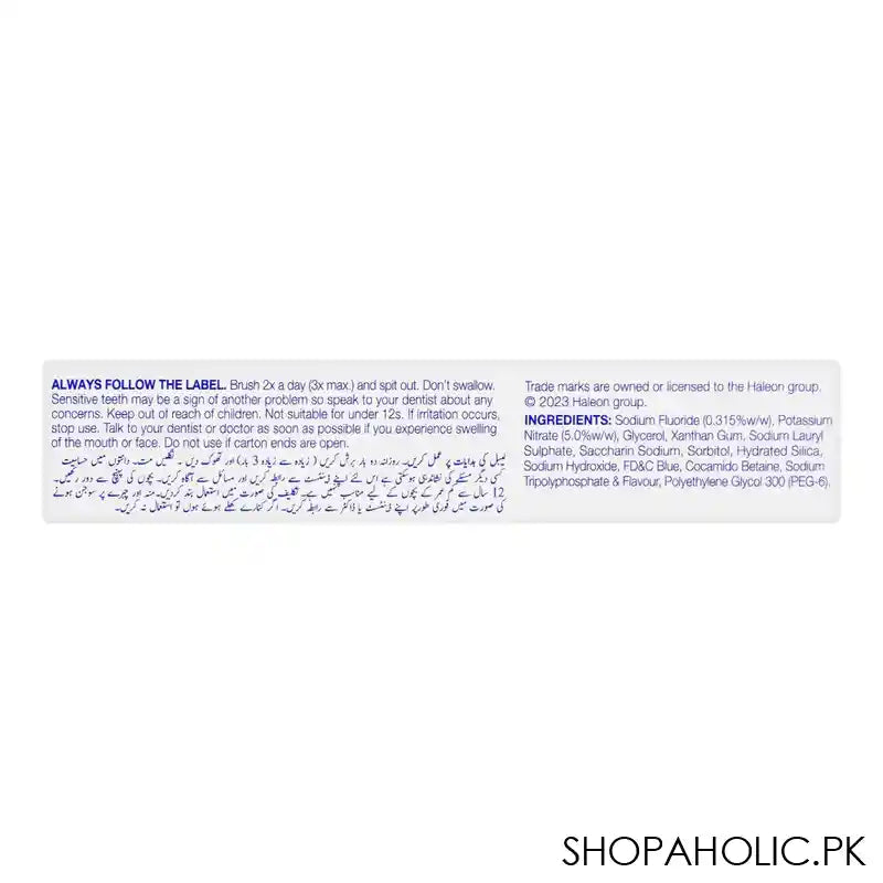 Sensodyne Deep Clean Toothpaste, 70g - Image 3