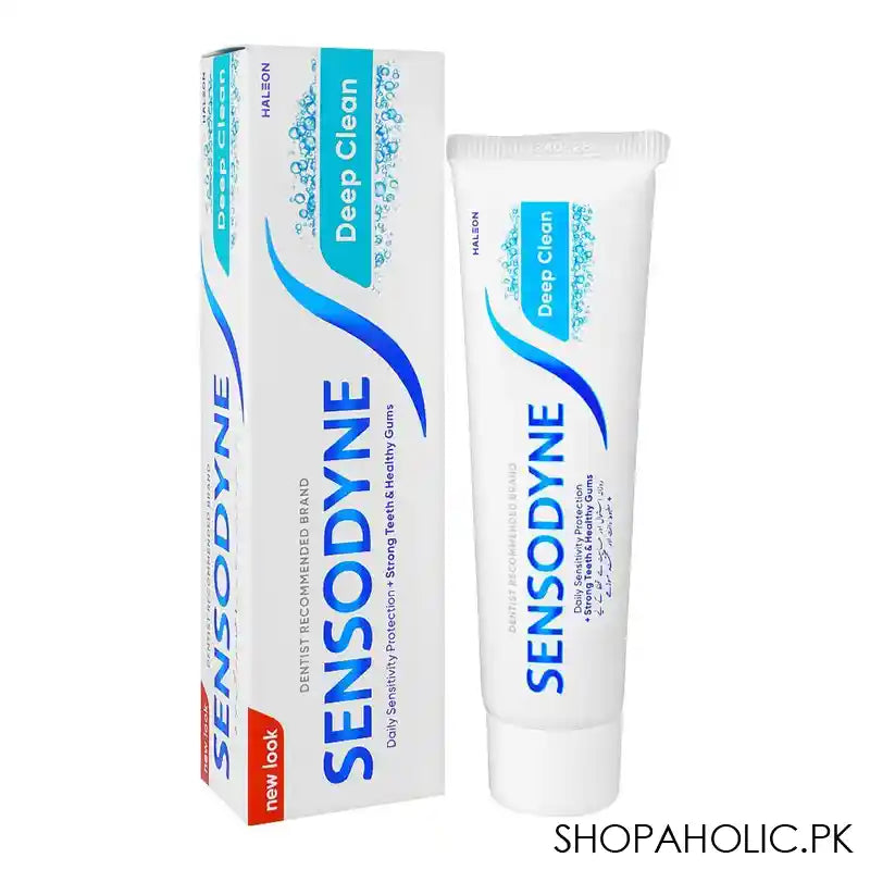 Sensodyne Deep Clean Toothpaste, 70g - Main Image