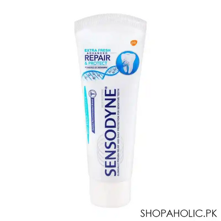 sensodyne extra fresh advanced repair & protect toothpaste, 75ml image2