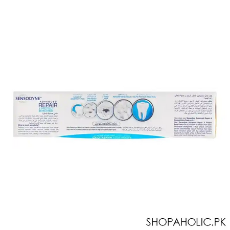 sensodyne extra fresh advanced repair & protect toothpaste, 75ml image4