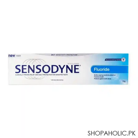 sensodyne fluoride toothpaste, 70g image3