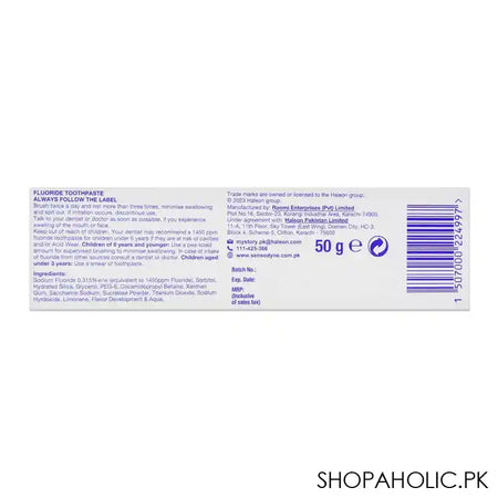 Sensodyne For Kids 6-12 Years, Toothpaste, 50g - Image 4