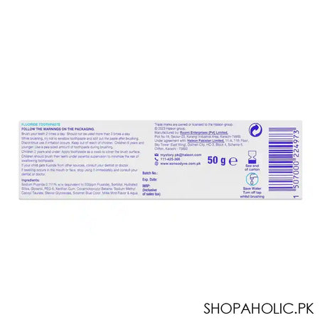 Sensodyne For Kids & Babies 0-2 Years, Mild Mint Toothpaste, 50g - Image 4