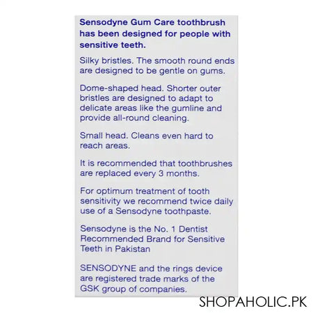 Sensodyne Gum Care Tooth Brush, Soft - Image 3