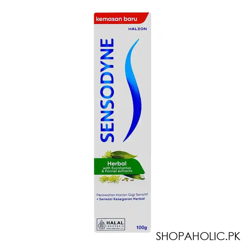Sensodyne Herbal Daily Care Toothpaste, Indo, 100g - Image 4