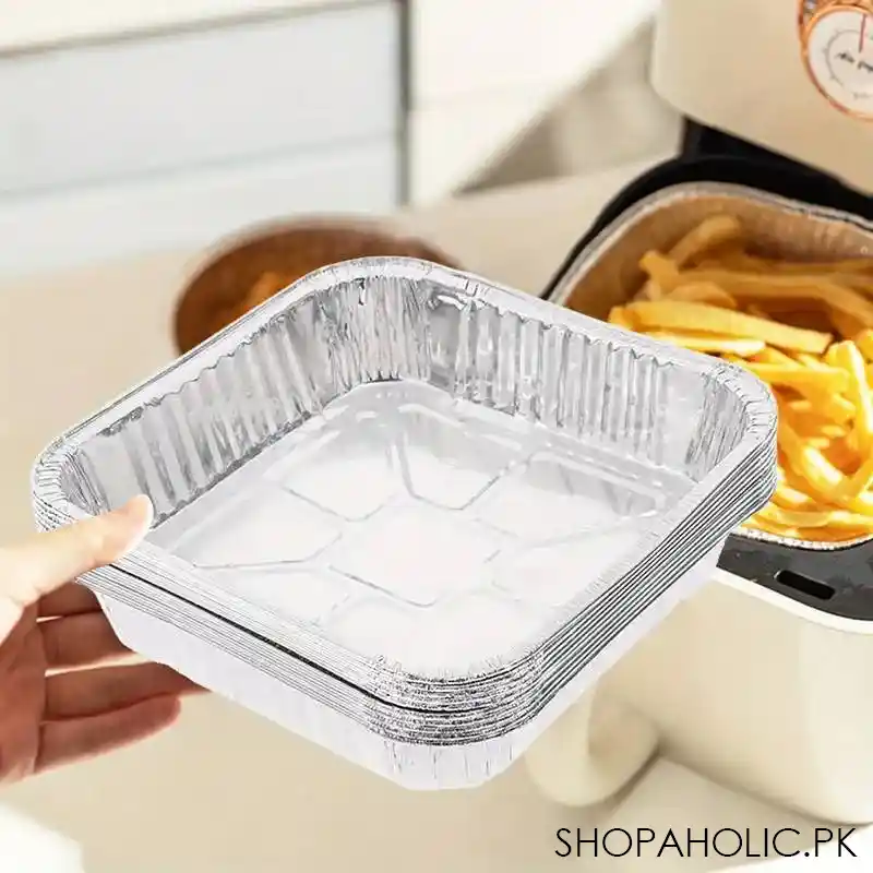 set of 10 aluminum foil plates image5