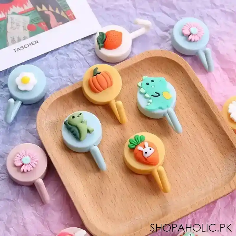 set of 10 cute cartoon wall hook image2