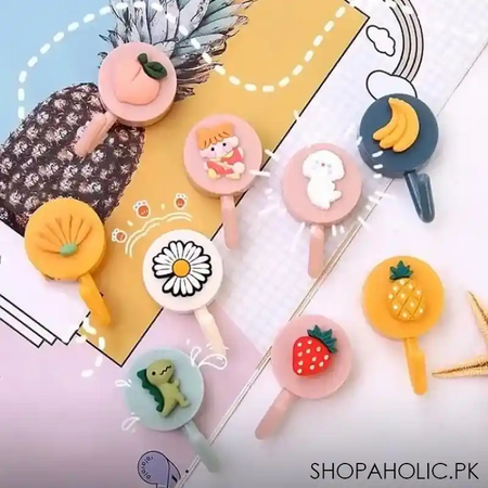 set of 10 cute cartoon wall hook image3