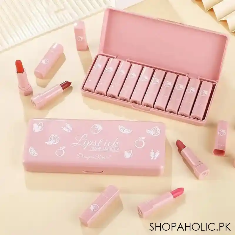 set of 10 dragon ranee lipstick set main image